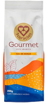 3Coracoes Gourmet Coffee Sul de Minas 20 x 250g